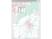 Floyd County, GA <br /> Wall Map <br /> Premium Style 2024 Map