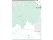 Camas County, ID <br /> Wall Map <br /> Premium Style 2024 Map