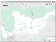 Clark County, ID <br /> Wall Map <br /> Premium Style 2024 Map