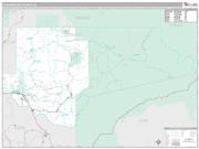 Clearwater County, ID <br /> Wall Map <br /> Premium Style 2024 Map