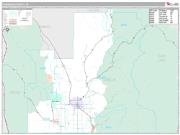 Franklin County, ID <br /> Wall Map <br /> Premium Style 2024 Map