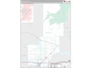 Minidoka County, ID <br /> Wall Map <br /> Premium Style 2024 Map