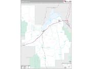 Power County, ID <br /> Wall Map <br /> Premium Style 2024 Map