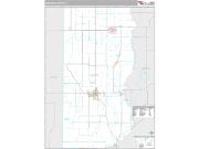 Edwards County, IL <br /> Wall Map <br /> Premium Style 2024 Map