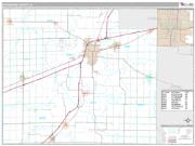 Effingham County, IL <br /> Wall Map <br /> Premium Style 2024 Map