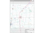Marion County, IL <br /> Wall Map <br /> Premium Style 2024 Map