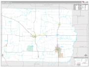 Perry County, IL <br /> Wall Map <br /> Premium Style 2024 Map