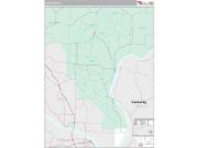 Pope County, IL <br /> Wall Map <br /> Premium Style 2024 Map