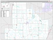Shelby County, IL <br /> Wall Map <br /> Premium Style 2024 Map