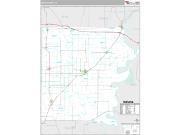 White County, IL <br /> Wall Map <br /> Premium Style 2024 Map