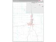 Fayette County, IN <br /> Wall Map <br /> Premium Style 2024 Map