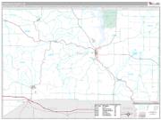Franklin County, IN <br /> Wall Map <br /> Premium Style 2024 Map