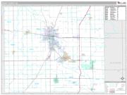 Grant County, IN <br /> Wall Map <br /> Premium Style 2024 Map