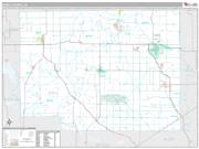 Noble County, IN <br /> Wall Map <br /> Premium Style 2024 Map