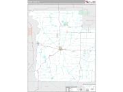 Parke County, IN <br /> Wall Map <br /> Premium Style 2024 Map