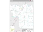 Pike County, IN <br /> Wall Map <br /> Premium Style 2024 Map