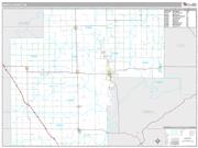 White County, IN <br /> Wall Map <br /> Premium Style 2024 Map