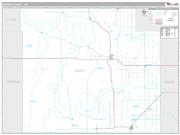 Barber County, KS <br /> Wall Map <br /> Premium Style 2024 Map
