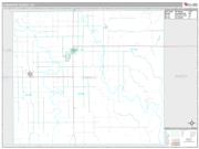 Comanche County, KS <br /> Wall Map <br /> Premium Style 2024 Map