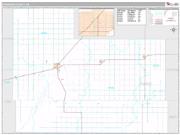 Edwards County, KS <br /> Wall Map <br /> Premium Style 2024 Map