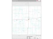 Graham County, KS <br /> Wall Map <br /> Premium Style 2024 Map