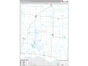 Jefferson County, KS <br /> Wall Map <br /> Premium Style 2024 Map