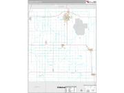 Labette County, KS <br /> Wall Map <br /> Premium Style 2024 Map