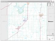 Miami County, KS <br /> Wall Map <br /> Premium Style 2024 Map