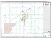 Saline County, KS <br /> Wall Map <br /> Premium Style 2024 Map