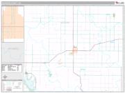 Woodson County, KS <br /> Wall Map <br /> Premium Style 2024 Map