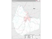 Mason County, KY <br /> Wall Map <br /> Premium Style 2024 Map