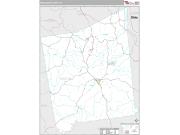 Pendleton County, KY <br /> Wall Map <br /> Premium Style 2024 Map