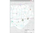 Acadia County, LA <br /> Wall Map <br /> Premium Style 2024 Map