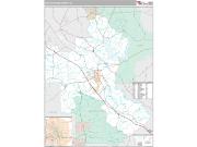 Natchitoches County, LA <br /> Wall Map <br /> Premium Style 2024 Map