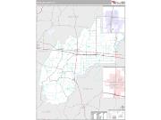 Richland County, LA <br /> Wall Map <br /> Premium Style 2024 Map