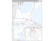 St. John the Baptist County, LA <br /> Wall Map <br /> Premium Style 2024 Map