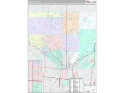 Anoka County, MN <br /> Wall Map <br /> Premium Style 2024 Map