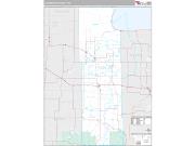 Clearwater County, MN <br /> Wall Map <br /> Premium Style 2024 Map