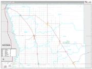 Kittson County, MN <br /> Wall Map <br /> Premium Style 2024 Map