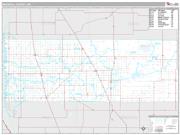 Marshall County, MN <br /> Wall Map <br /> Premium Style 2024 Map