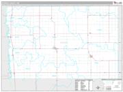 Norman County, MN <br /> Wall Map <br /> Premium Style 2024 Map