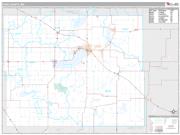 Pope County, MN <br /> Wall Map <br /> Premium Style 2024 Map