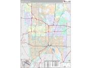 Ramsey County, MN <br /> Wall Map <br /> Premium Style 2024 Map