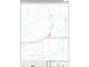 Rock County, MN <br /> Wall Map <br /> Premium Style 2024 Map