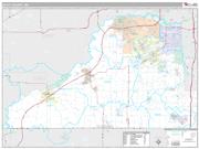 Scott County, MN <br /> Wall Map <br /> Premium Style 2024 Map