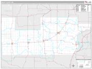 Sibley County, MN <br /> Wall Map <br /> Premium Style 2024 Map