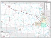 Stearns County, MN <br /> Wall Map <br /> Premium Style 2024 Map