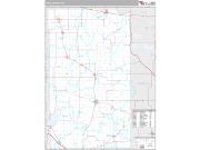 Todd County, MN <br /> Wall Map <br /> Premium Style 2024 Map