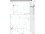 Wadena County, MN <br /> Wall Map <br /> Premium Style 2024 Map