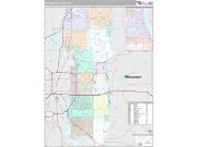Washington County, MN <br /> Wall Map <br /> Premium Style 2024 Map